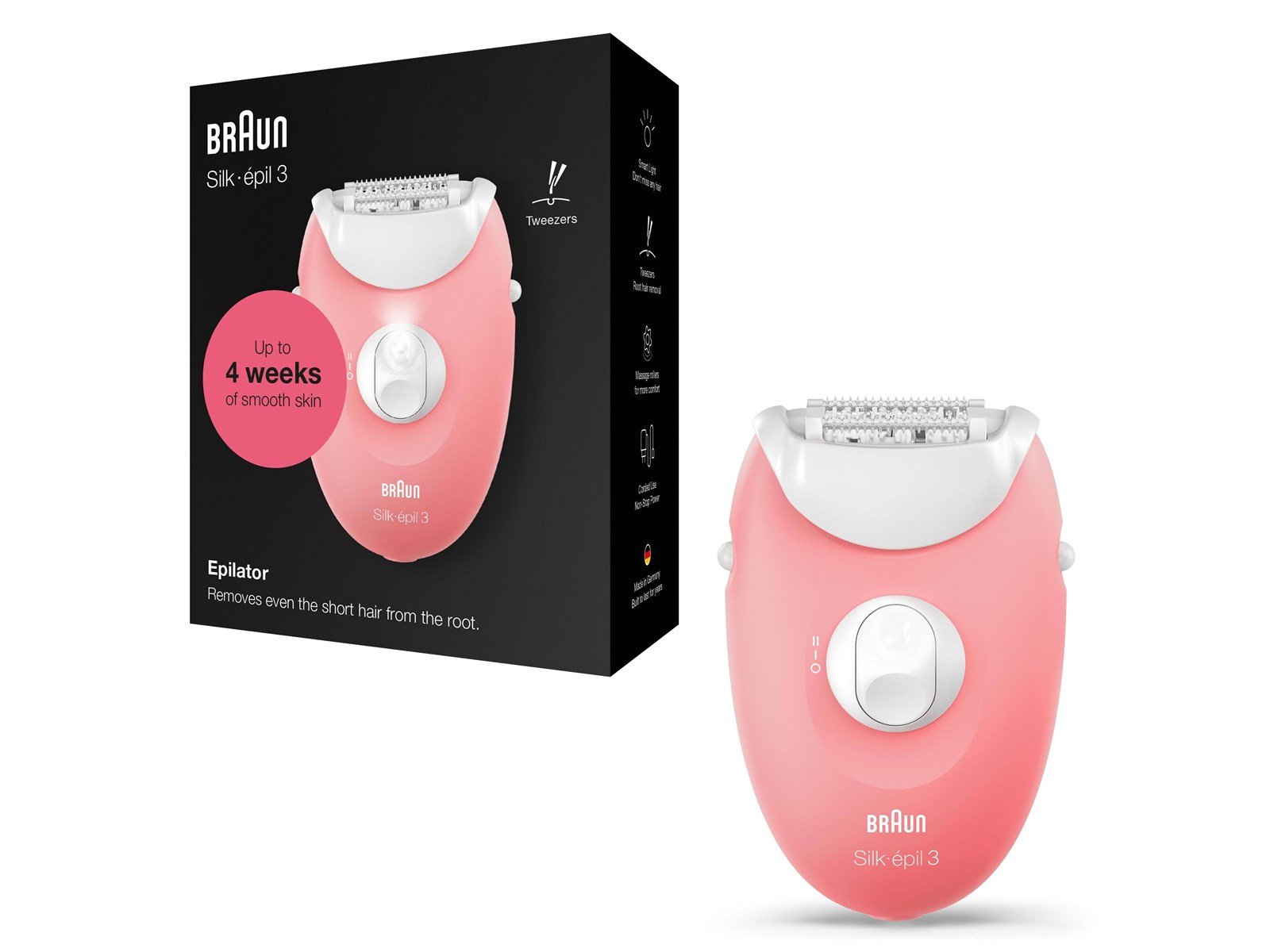 Braun Epilierer Silk-épil 3 SES 3-176 Braun Epilierer Silk-épil 3 SES 3-176
